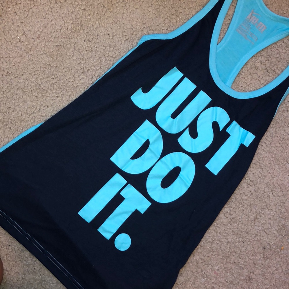 Nike “just do it” athletic tank